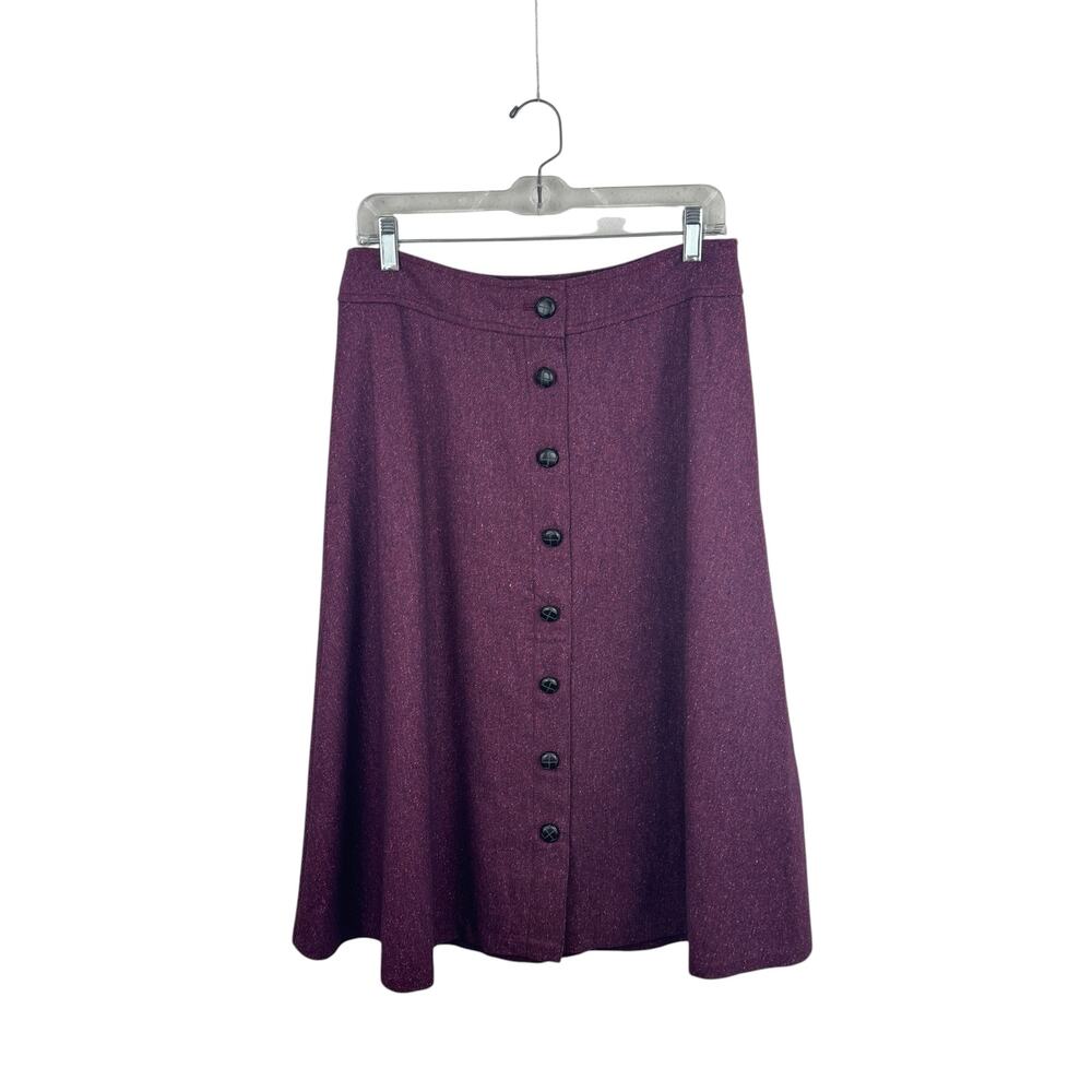 NWT Talbots Wool-Blend A-Line Skirt